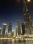 Singing Fountains near Burj Khalifa in Dubai, UAE