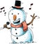 Singing Snowman