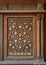 Single arabesque sash of an old mamluk era style cupboard with geometrical decorations