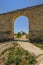 Single arch in the aqueduct in Larnaca, Cyprus