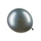 Single chrome silver helium balloon, element of decorations