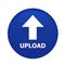 Single Circle upload button