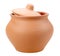 Single closed ceramic pot