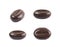 Single coffee bean shaped candy