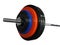 Single colorful sport weight isolated,