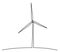 Single continuous line art wind generator. Save ecology green energy electricity. Windmill tower one sketch outline