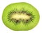 Single cross section of kiwi