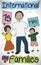 Single Dad Celebrating International Families Day with his Children, Vector Illustration