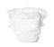 Single disposable baby diaper isolated