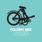 Single Folding Bike Graphic