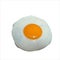 Single fried egg vector illustration isolated without background.