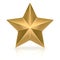 Single Golden Star Symbol