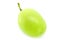 Single green grape