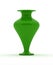 Single Green Vase