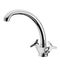 Single handles basin mixer metal faucet, modern design. Short spout