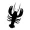 Single lobster icon image