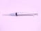 Single medical sterile injection