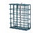 Single Metal Suet Wild Bird Feeder Cage isolated on white. With vinyl coated wire to protect birds feet.