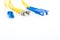 Single mode fiber optic cables patch cord with LC, SC and ST connector type