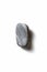 Single pebble on a white background