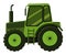 Single picture of green tractor