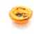 Single portuguese egg tart