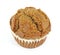 Single raisin bran muffin