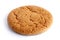 Single round ginger biscuit.