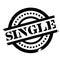 Single rubber stamp