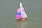 Single Sailing Boat