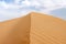 Single sand dune in Dasht-e Kavir desert, Isfahan.