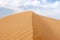 Single sand dune in Dasht-e Kavir desert, Isfahan.