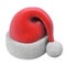 Single Santa Claus red hat