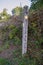 Single signpost near Saint Issey