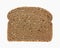 Single Slice Dark Whole Grain Wheat Bread