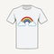 Single T-shirt Rainbow Hope. Summer 2020