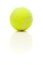 Single Tennis Ball on White with Slight Reflection