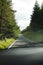 Single Track Road in the highlands of Scotland