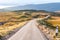 Single-track road running from Tornapress to Applecross in Scotland via Bealach na Ba pass 626m