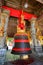 The Singu Min Bell, a large bell located at the Shwedagon Pagoda