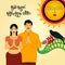 Sinhala New Year. Sri Lanka New Year. Sinhala and Tamil New Year Design