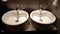 Sink washbasin ceramic white soap