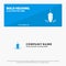 Sinker, Instrument, Measurement, Plumb, Plummet SOlid Icon Website Banner and Business Logo Template