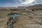 Sinkholes in the desert