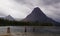 Sinopah Mountain, Two Medicine Lake, Rainstorm