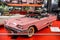 SINSHEIM, GERMANY - MAI 2022: pink cabrio Ford Thunderbird Convertible