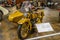 SINSHEIM, GERMANY - MAY 2022: yellow motorbike motorcycle Harley Davidson V VL Gespann