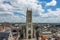 Sint-Baafs Cathedral and tower in Gent, Flanders, Belgium