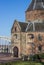 Sint Nicolaas church and waalbrug in Nijmegen