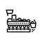 sinter plant steel production line icon vector illustration